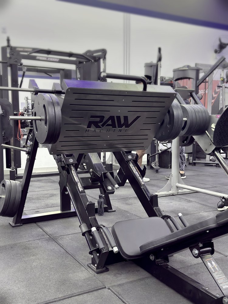 O leg press 45° da Academia Oxigênio, como ele é no salão